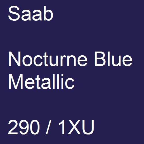 Saab, Nocturne Blue Metallic, 290 / 1XU.